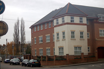 Flats on the site of Sunnyside House November 2008